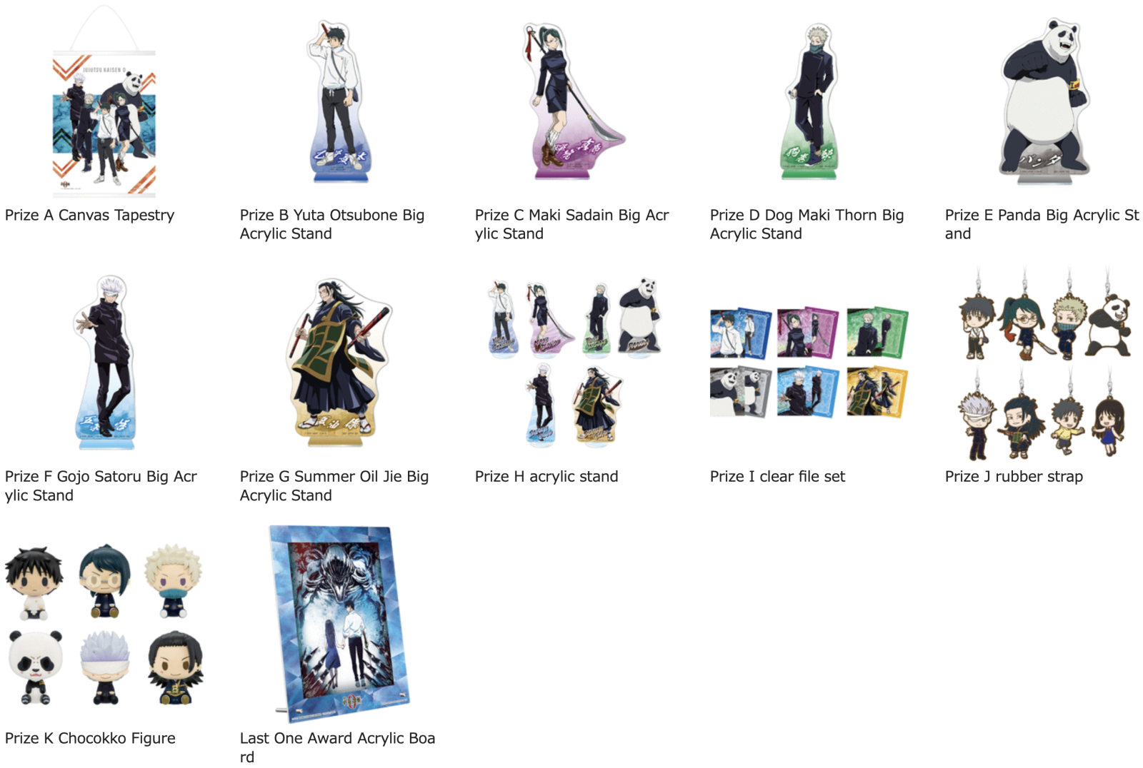 Our Current Ichiban Kuji Campaigns